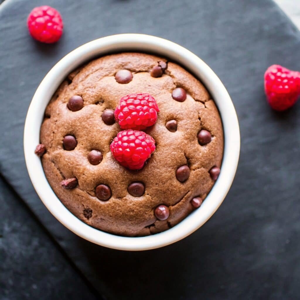 Almond Flour Mug Cake: Quick, Nutty, and Totally Satisfying 7 Served almond flour mug cake with berries