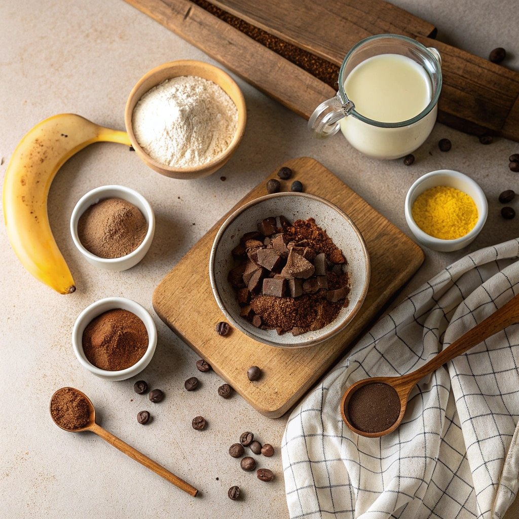 banana chocolate mug cake ingredients