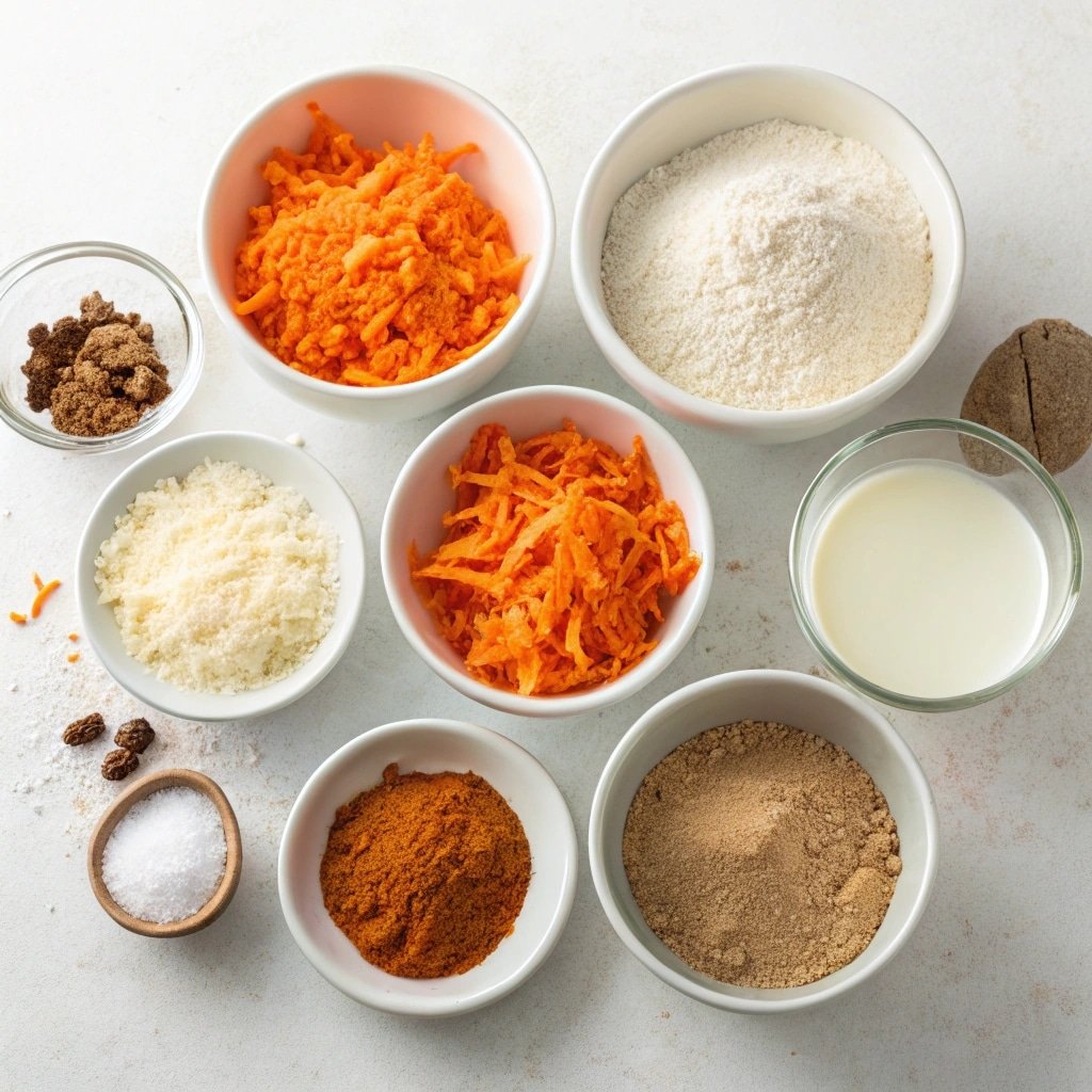 carrot mug cake ingredients