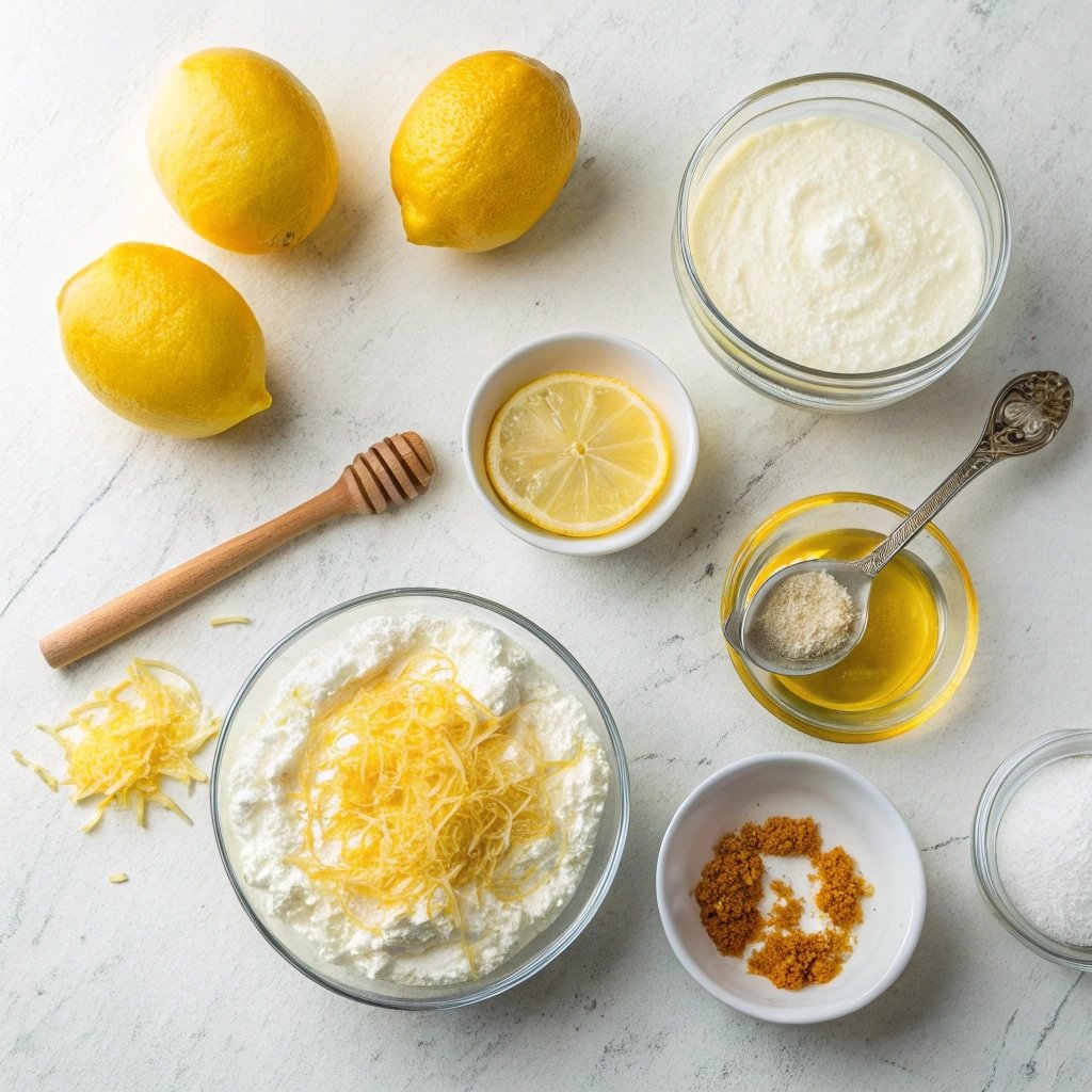 Cottage cheese lemon mousse ingredients