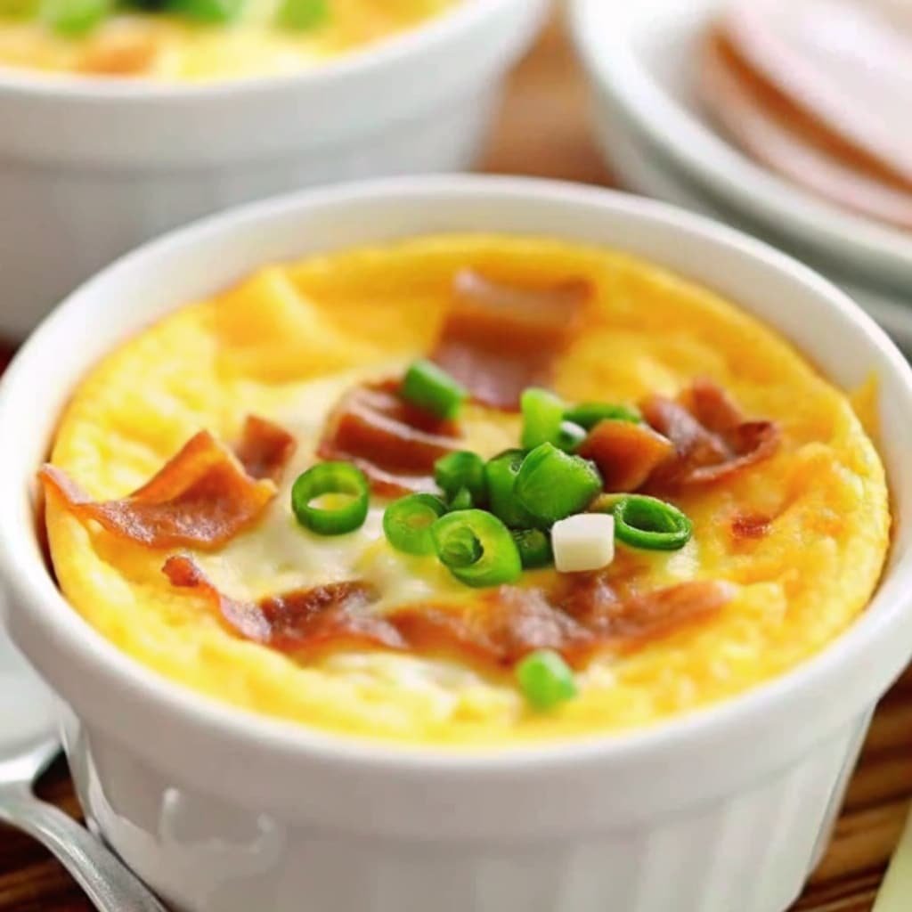 microwave mug quiche in ceramic mug