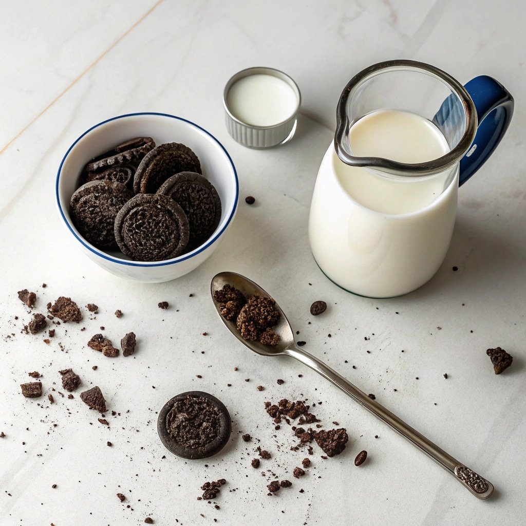 Oreo cake mug ingredients