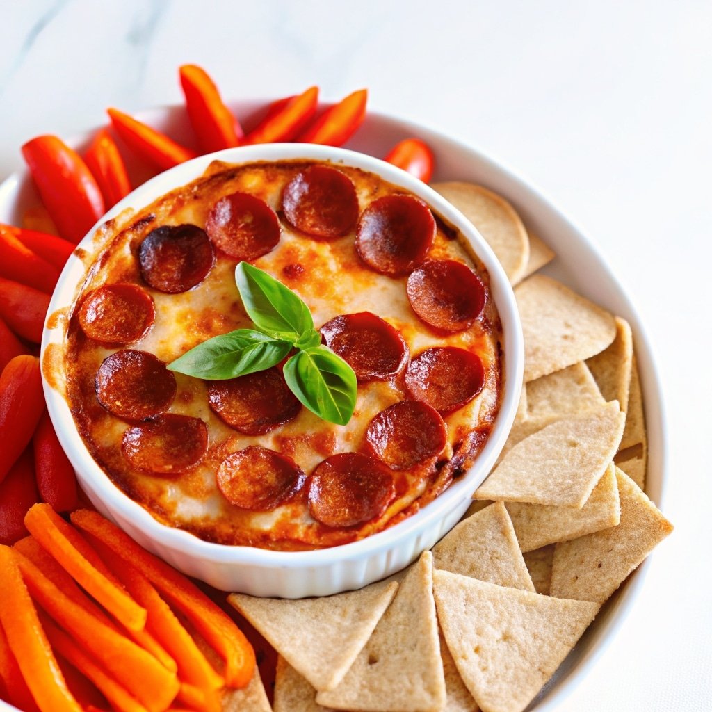 Cottage Cheese Pizza Bowl: Quick, Cheesy, High-Protein Meal in Minutes 7 Served cottage cheese pizza bowl with toppings